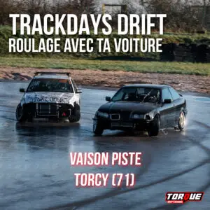 affiche trackdays vaison piste